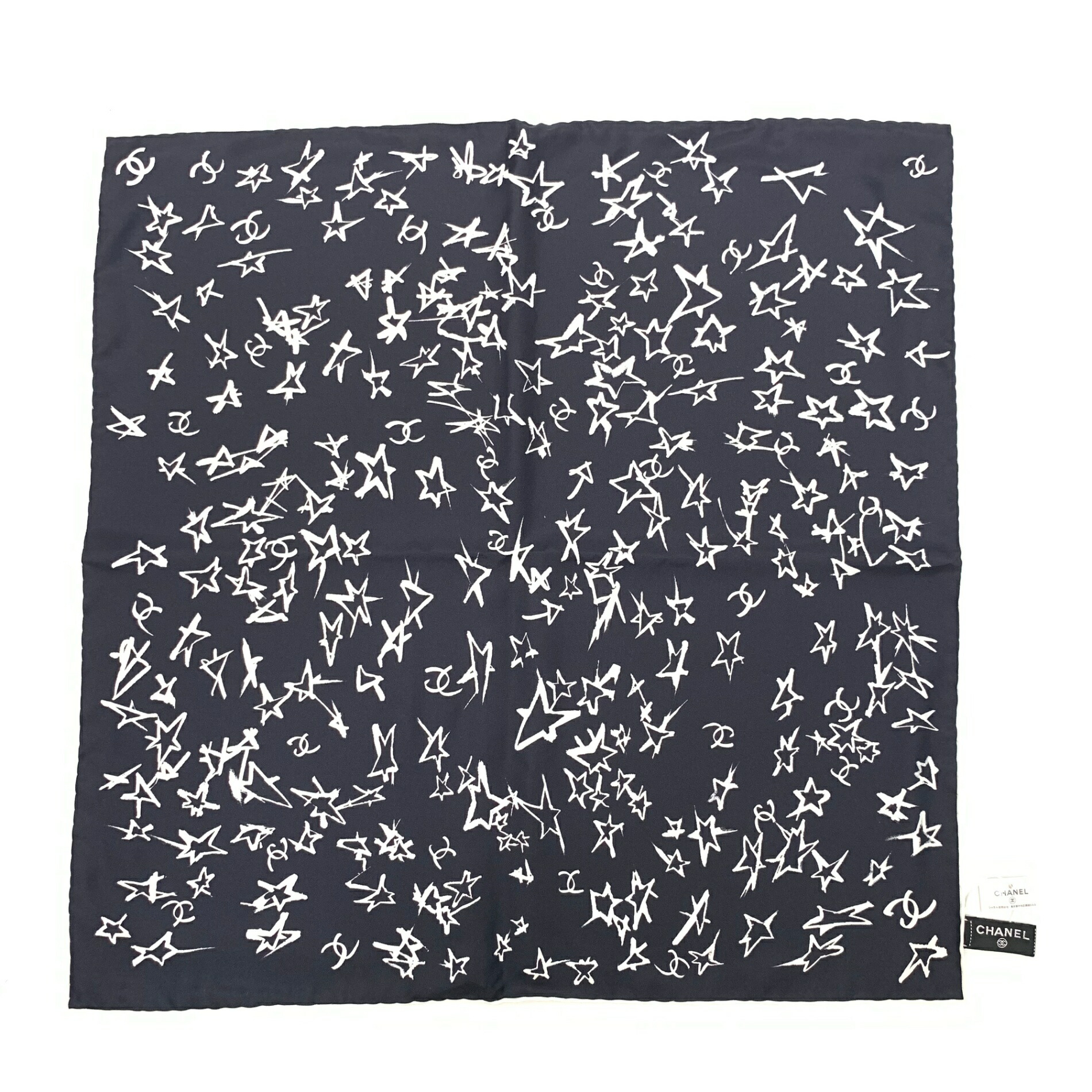 楽天市場】未使用品 CHANEL シャネル 22C シュシュ スカーフ 2点セット