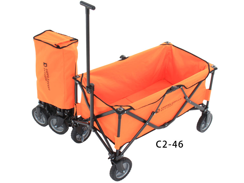 楽天市場】フォールディングキャリーワゴンオレンジノーマルタイプ