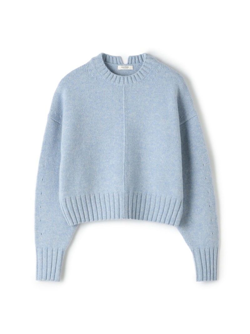 楽天市場】ラムカシミヤ クルーネックプルオーバー MACPHEE