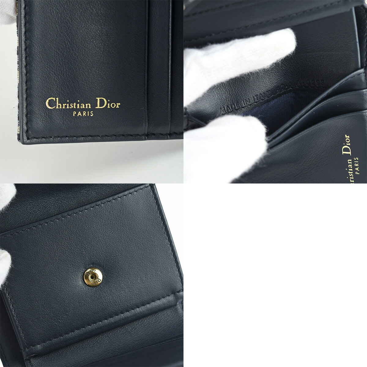 楽天市場】ディオール Christian Dior サドル ナンフェア ウォレット