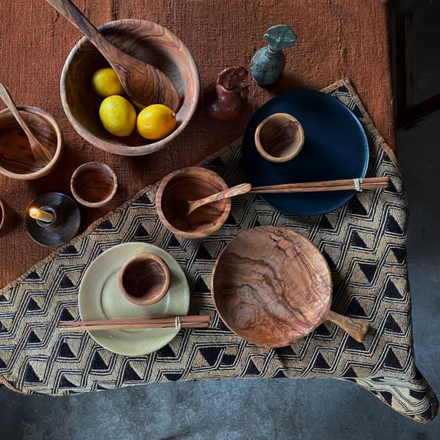 楽天市場】オリーブウッド ボウル( Mサイズ ) オリーブ オリーブ皿 木