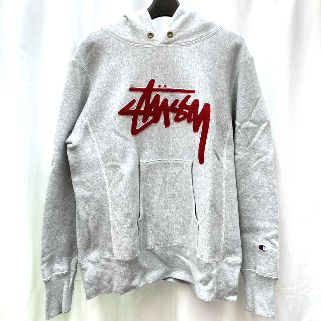 楽天市場】【中古】Stussy×Champion Reverse Weave ステューシー