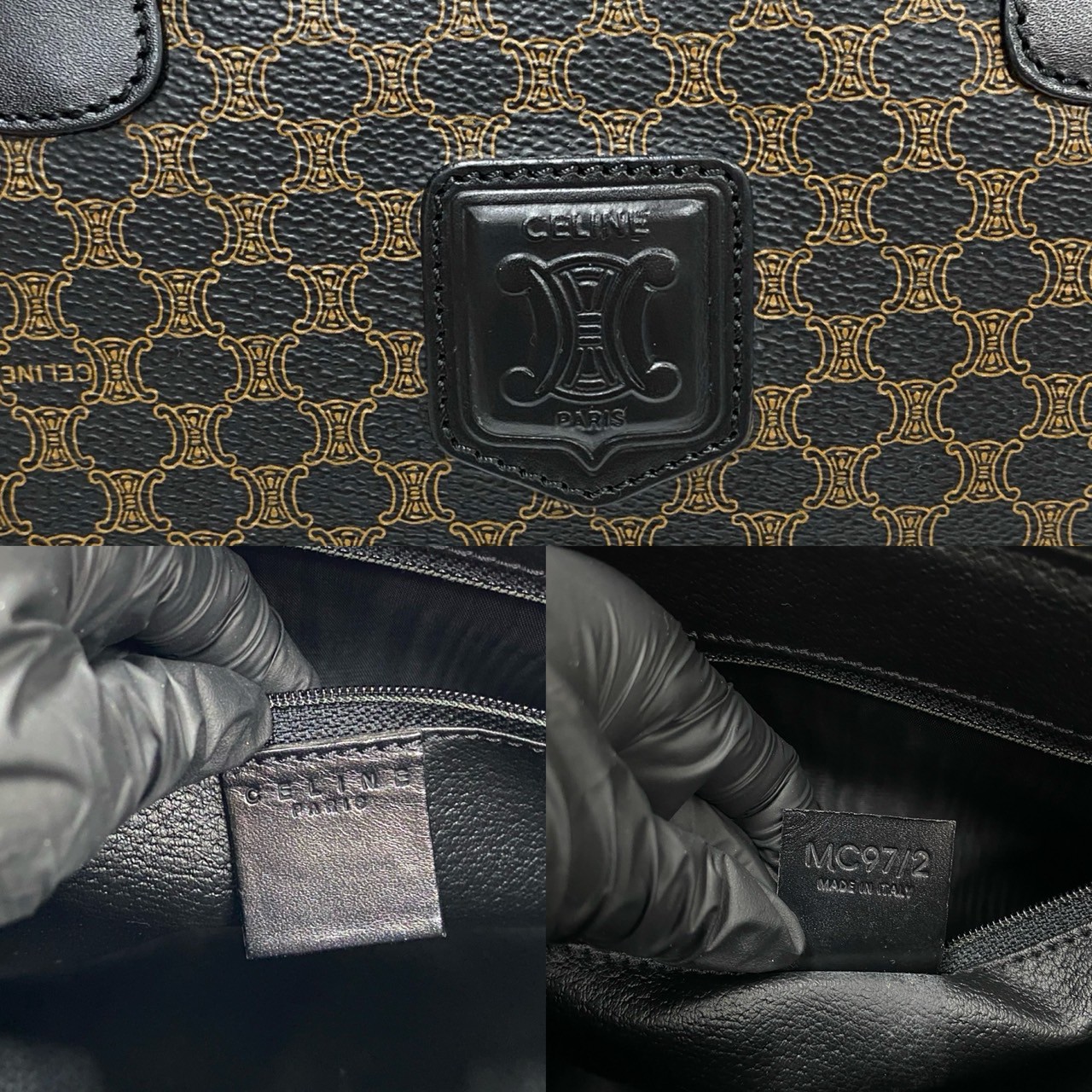 楽天市場】【ポイント2倍】極 美品 CELINE セリーヌ ヴィンテージ