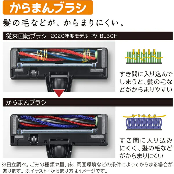 楽天市場】日立 パワかるスティック コードレス 自走式 ハンディ ゴミ