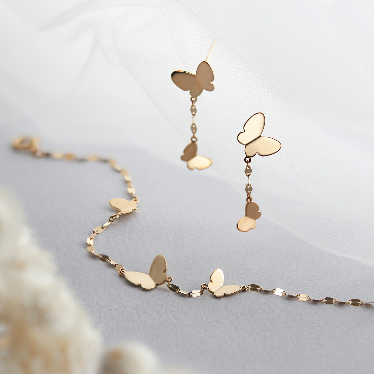 楽天市場】K10イエローゴールドピアス : ジュエリーツツミ