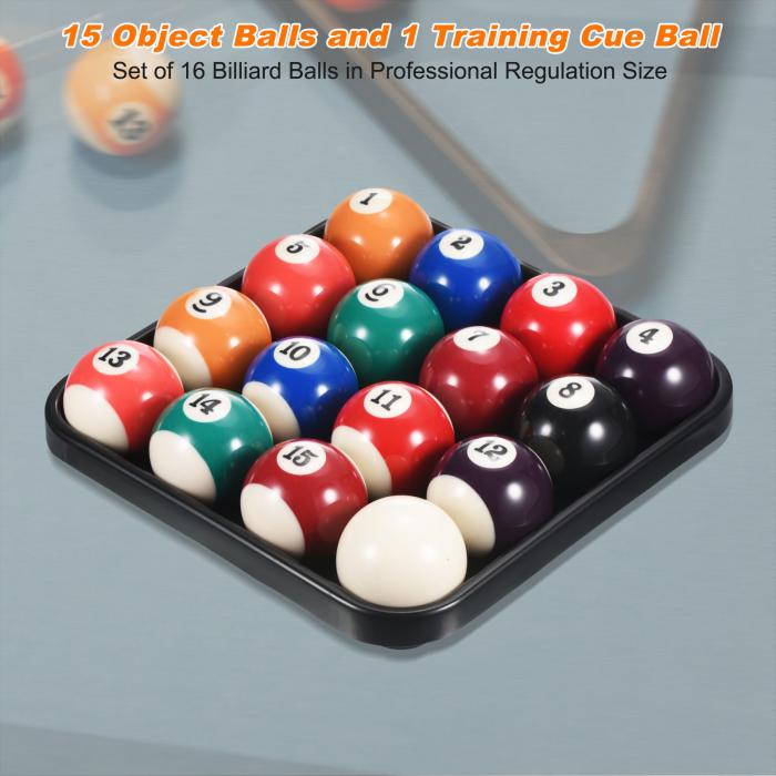楽天市場】PATIKIL プールビリヤードボールセット 2-1/4