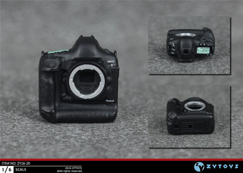楽天市場】【ZYTOYS】ZY16-20 1/6 Digital SLR Camera Kit 1/6スケール