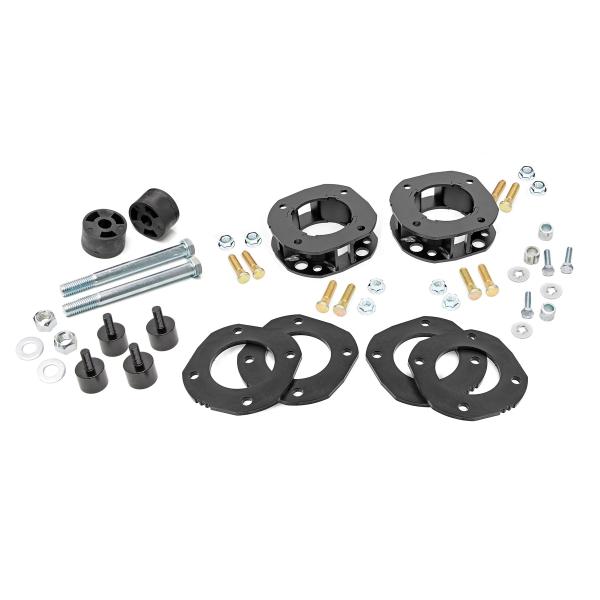 楽天市場】ROUGH COUNTRY 2.5-3インチ フロントコイルスペーサー（07