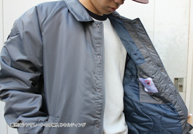 楽天市場】BLUCO ブルコ ウィンターコーチジャケット メンズ