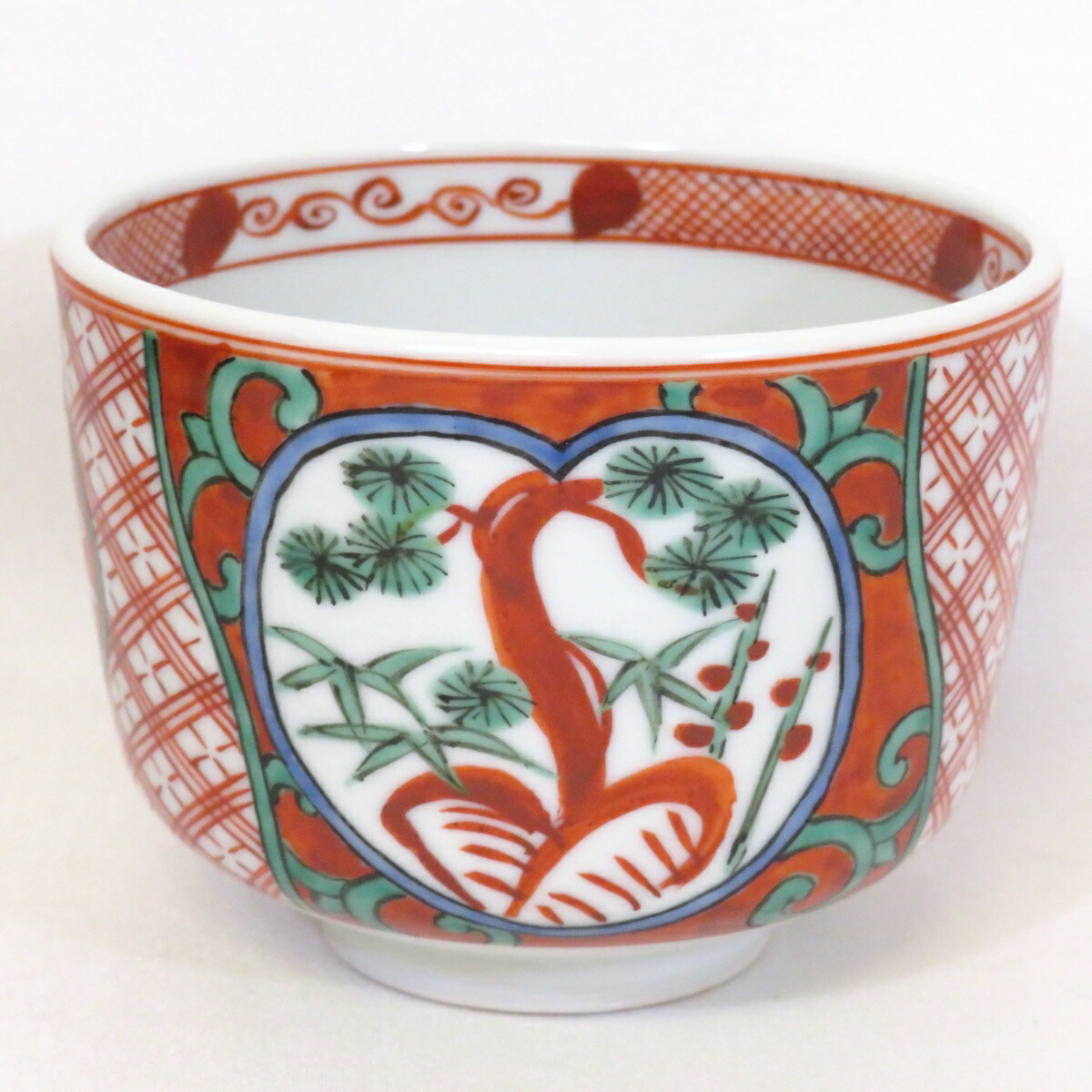 楽天市場】【十月の特売品】平安紫翠窯 三代 西村徳泉作 赤絵写 四君子