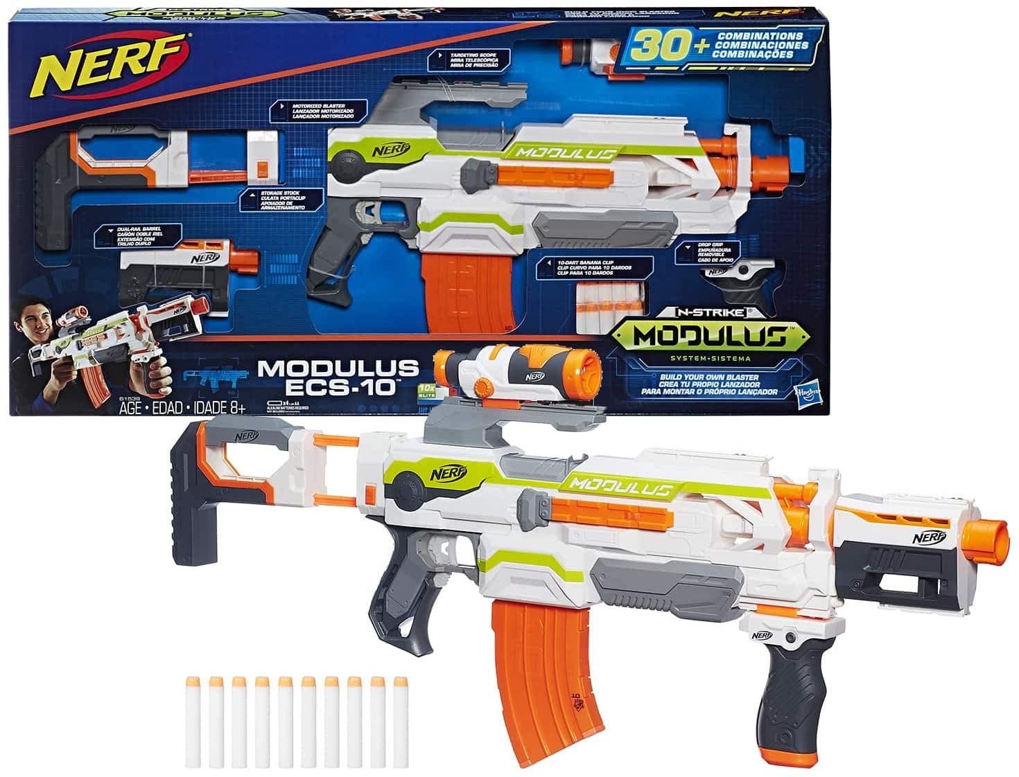 楽天市場】ナーフ モジュラス ECS-10 電動 B1539 正規品 : バリュー