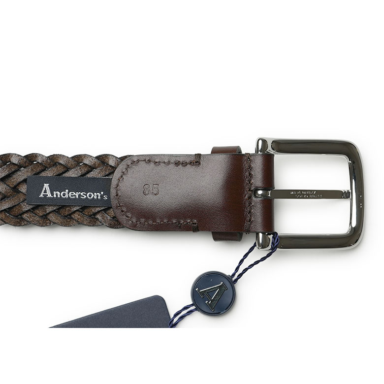 楽天市場】アンダーソンズ ベルト メッシュベルト 牛革 イタリア製