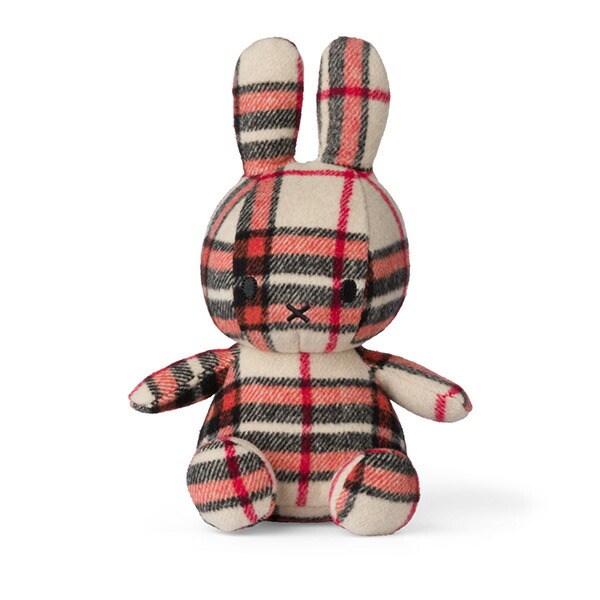楽天市場】ぬいぐるみ ミッフィー 大人 グッズ チェック柄 23cm