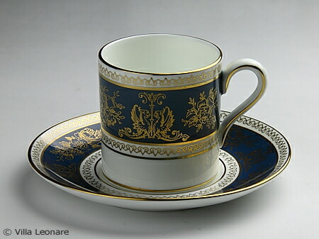 楽天市場】【ウエッジウッド】コロンビア ブルー＆ゴールド カップ