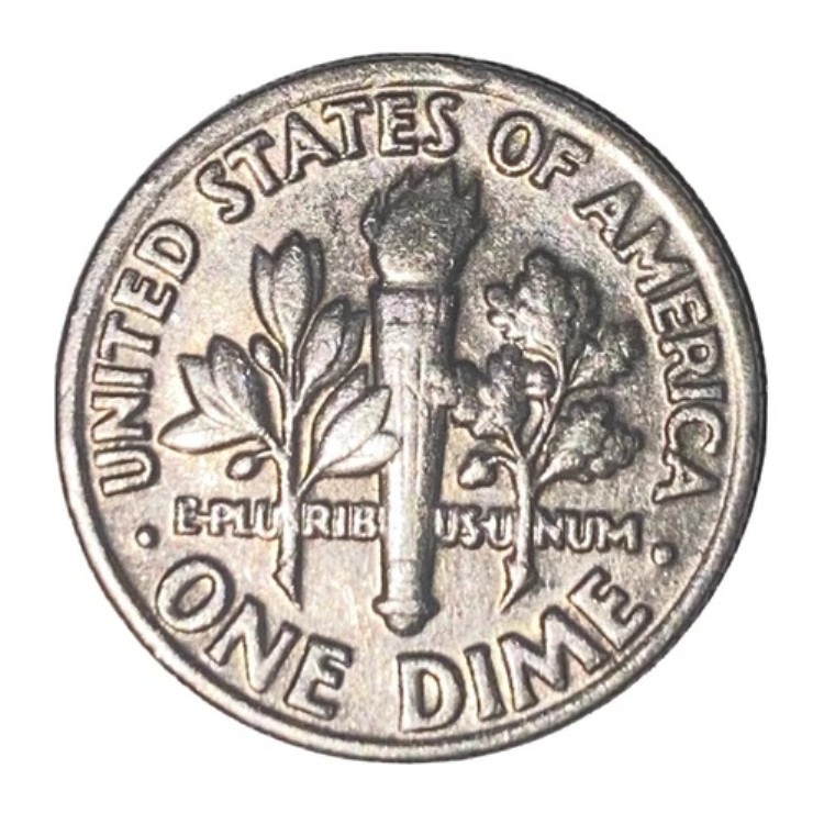 楽天市場】1983-P ルーズベルト リバティ、10セント硬貨、オフセンター