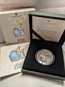 楽天市場】ピーターラビット（カラーシルバー）（硬貨・コイン｜貨幣