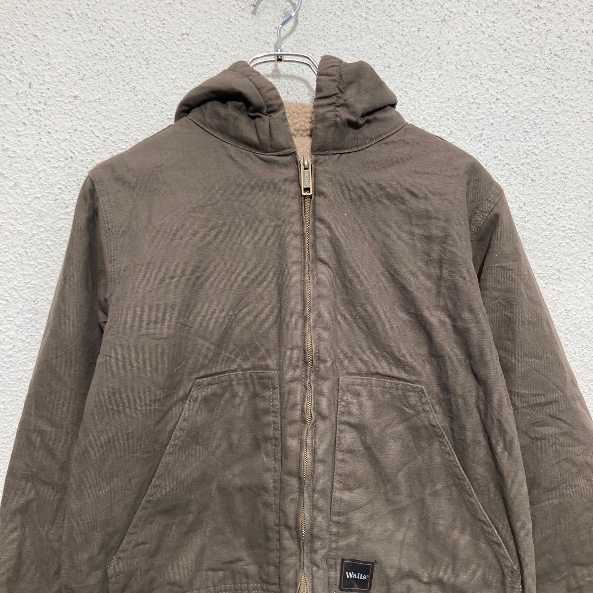 楽天市場】【中古】【古着】 Walls ワーク ジャケット L 160～ グレー