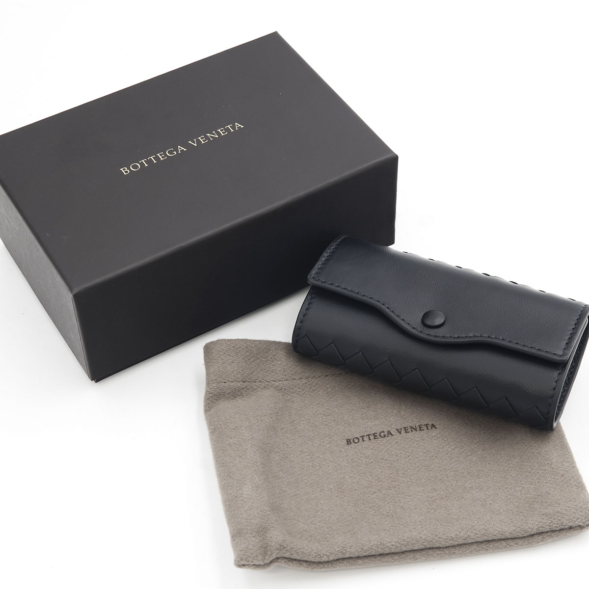 楽天市場】BOTTEGA VENETA ボッテガヴェネタ キーケース ブラック