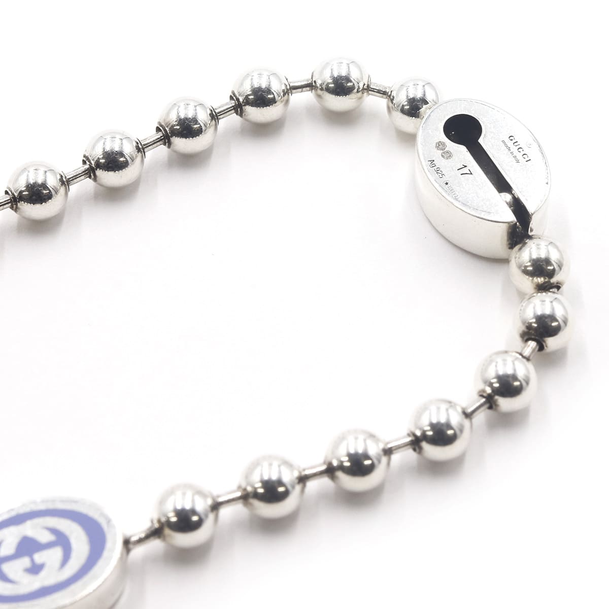 楽天市場】【P3倍】GUCCI グッチ ブレスレット シルバー 925 ボール