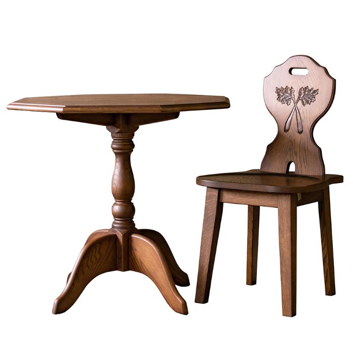 楽天市場】テーブル 日本製 国産家具 北海道 ナラ無垢 ナラ材 八角