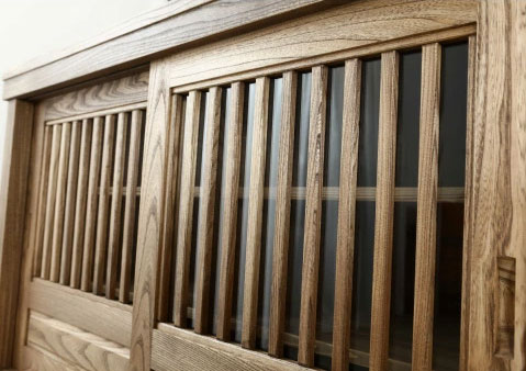 楽天市場】水屋 水屋箪笥 食器棚 和モダン モダン おしゃれ 日本製