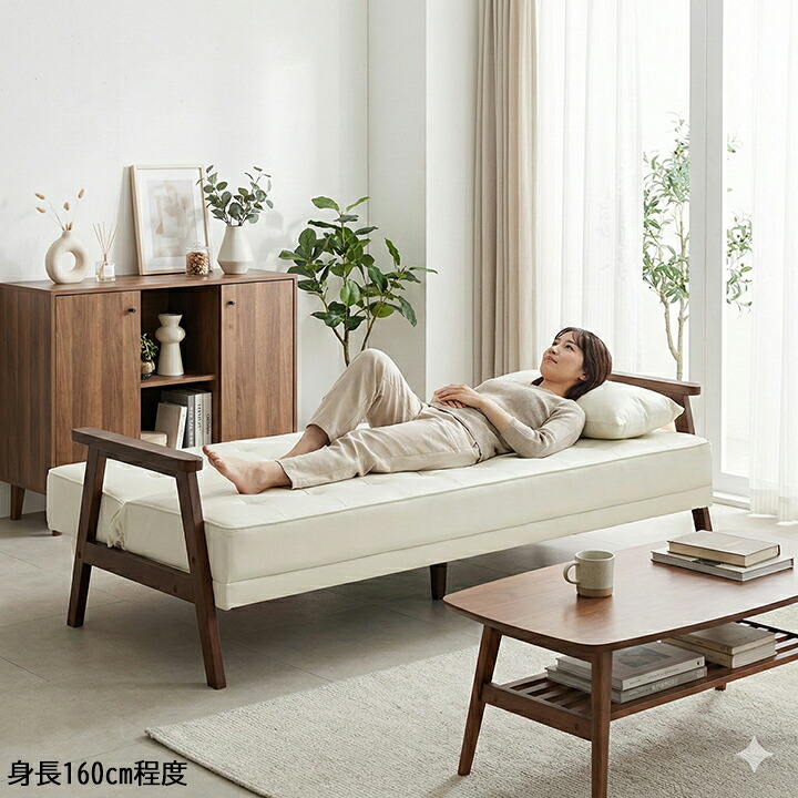 楽天市場】ソファベッド 3人掛け レトロモダン おしゃれ 6色対応