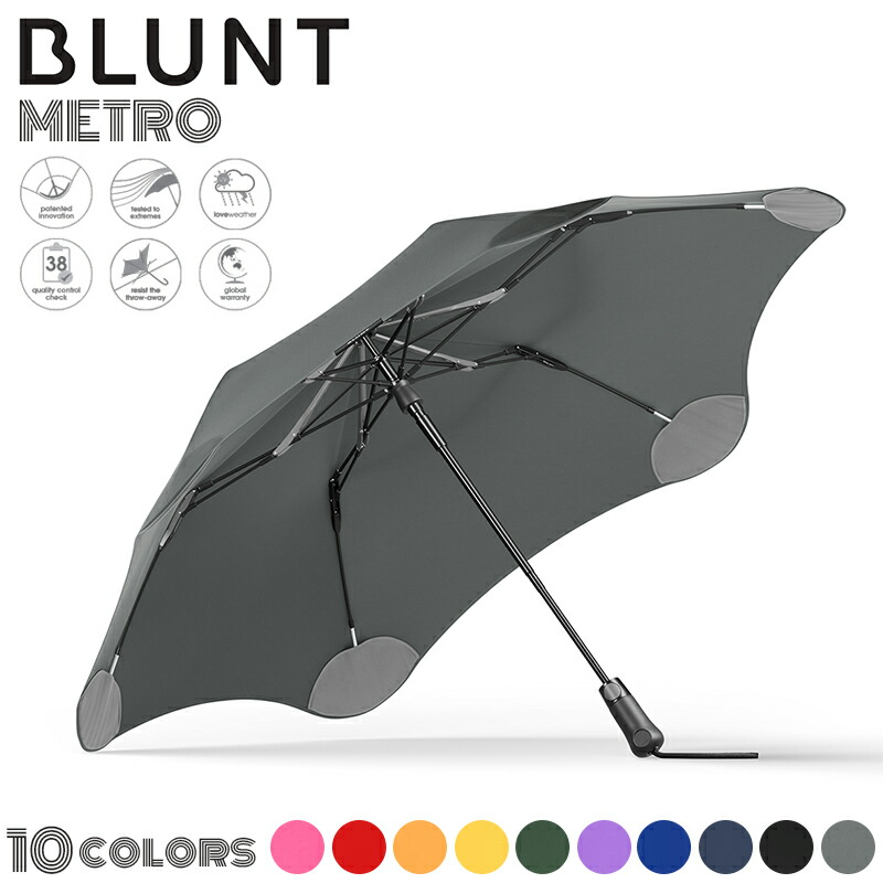 楽天市場】ポイント2倍！傘 メンズ レディース / BLUNT ブラント METRO
