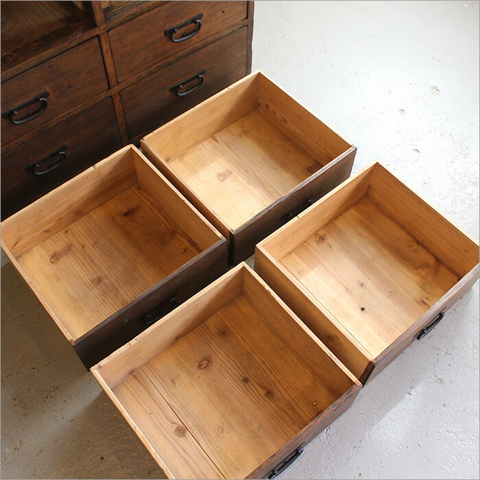 1335 レトロな小箪笥 引き出し 収納棚 展示台 和タンス アンティーク