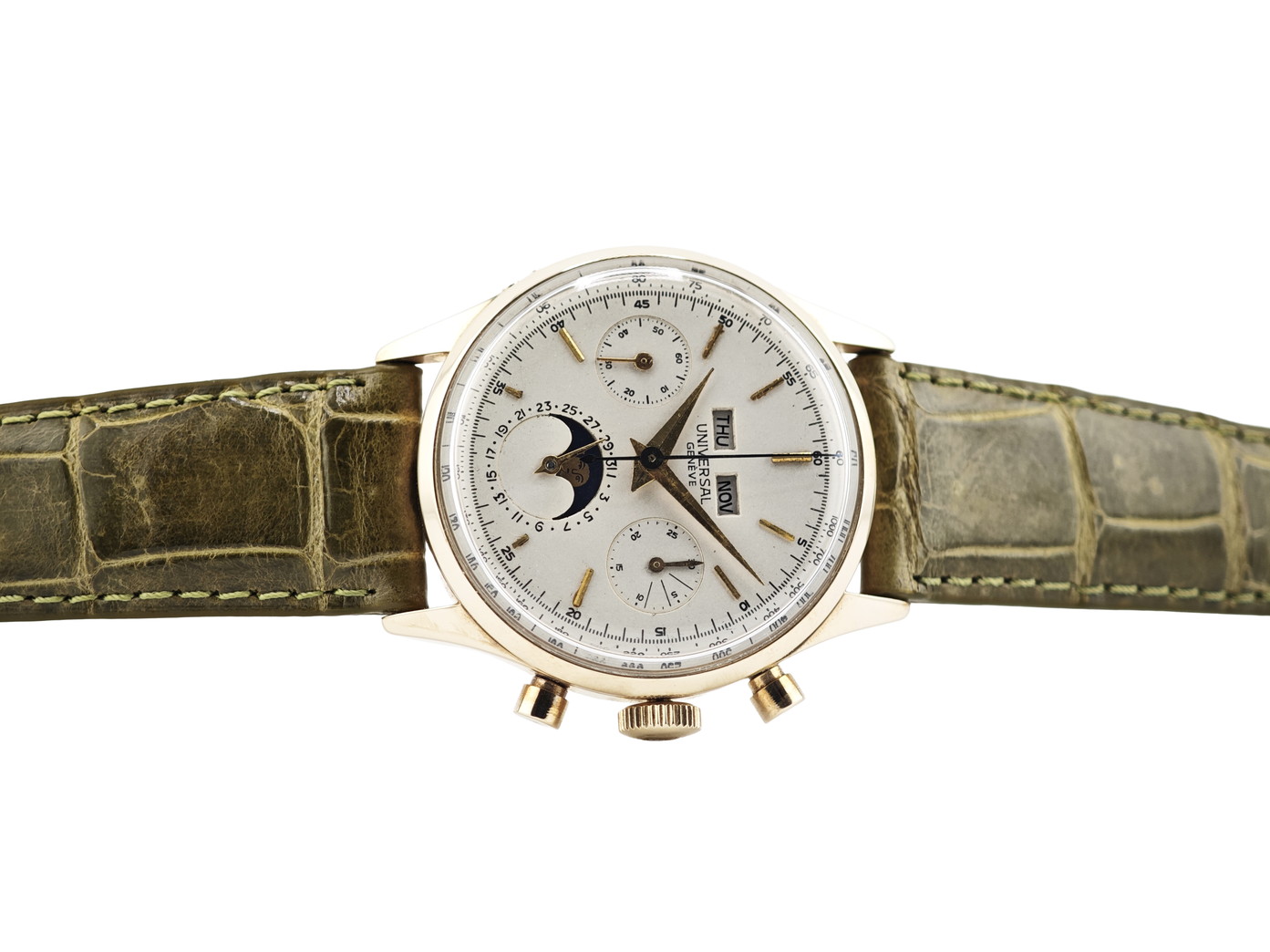 楽天市場】ユニバーサルジュネーブ トリプルカレンダー ムーンフェイズ