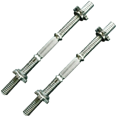 楽天市場】ダンベルシャフト 450mm 2本セット(スクリューカラー付
