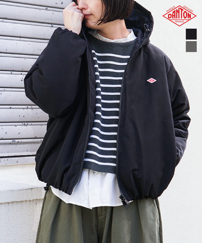 楽天市場】◇[DT-A0530TET]DANTON(ダントン)HOODED JACKET フーデッド