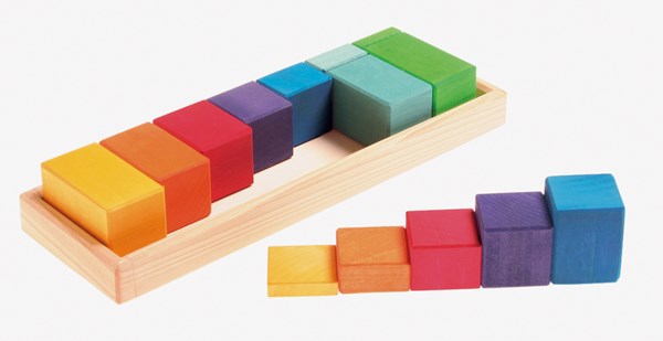 楽天市場】グリムス社 グリムス色と形つみき（5種） 木のおもちゃ 知育