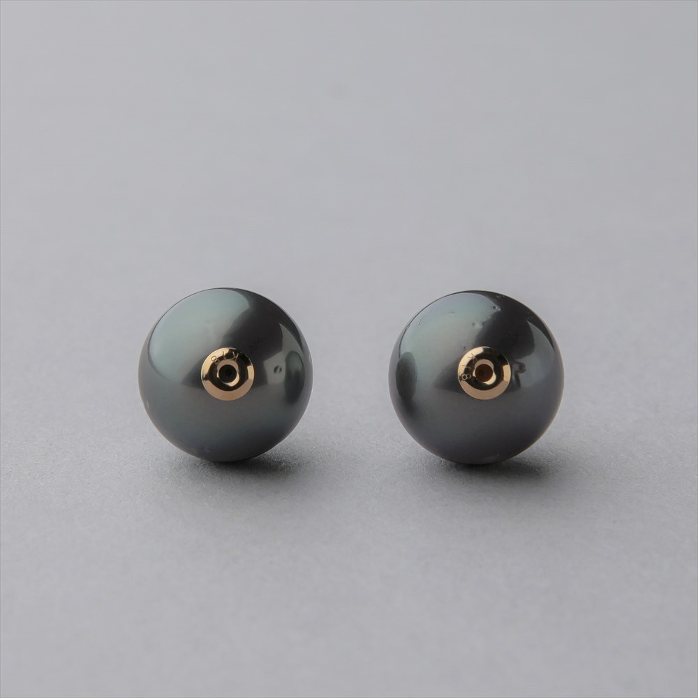 楽天市場】【WEB限定】《Tahitian+》 タヒチ黒蝶真珠 ピアスパール