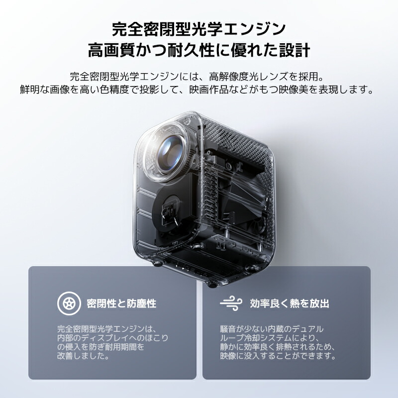 楽天市場】Xiaomi スマートプロジェクター L1 息をのむビジュアル 密閉