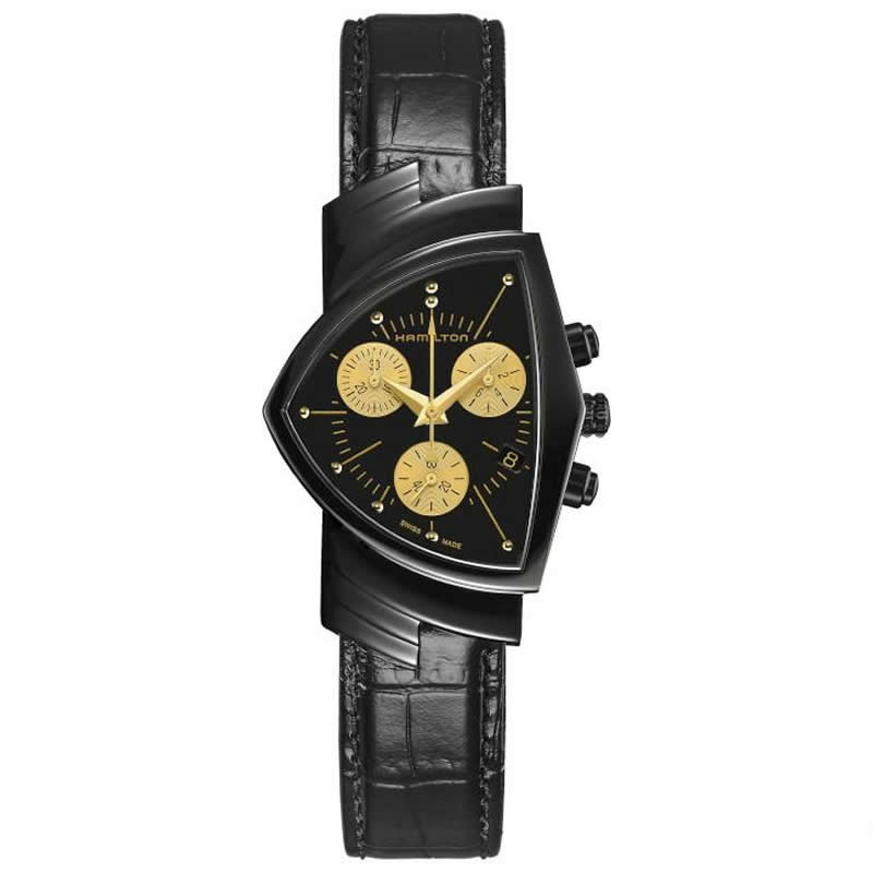 楽天市場】ハミルトン 腕時計 HAMILTON ブラック＆ゴールド