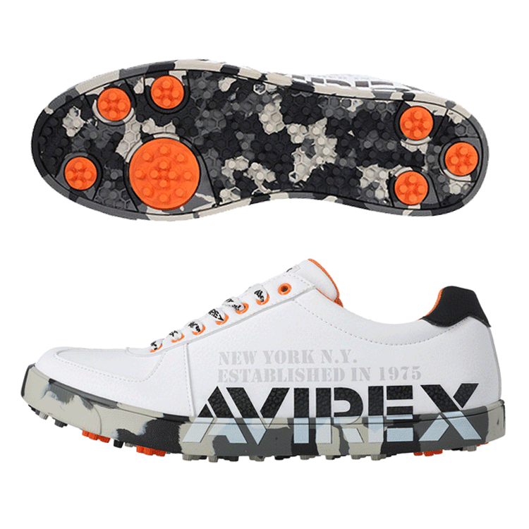 楽天市場】AVIREX GOLF アヴィレックスゴルフ ゴルフシューズ AXG-20FW