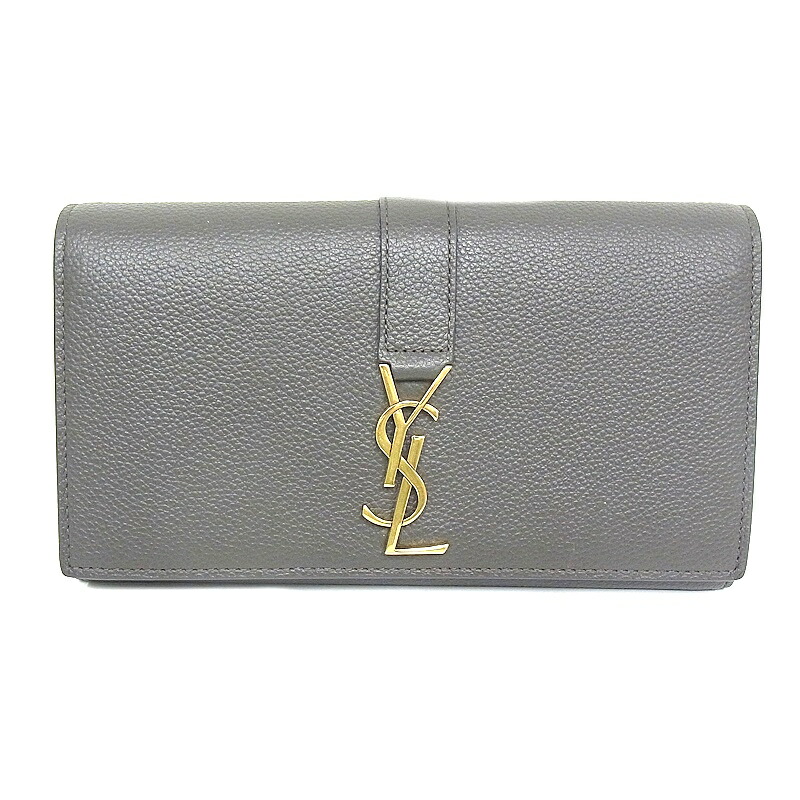 楽天市場】サンローラン（カラーグレー）（レディース財布｜財布