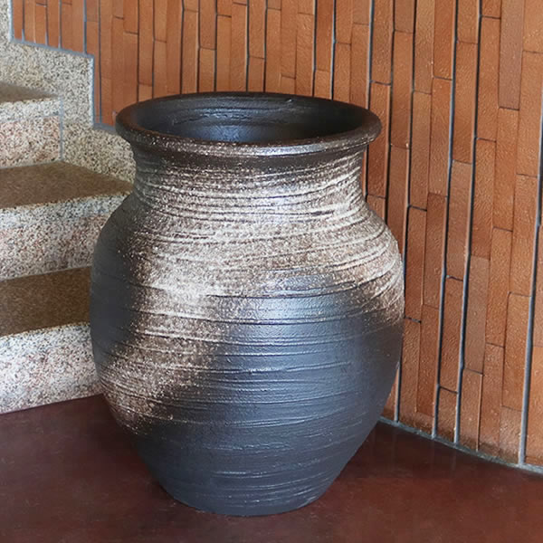 楽天市場】【38時間限定20%OFFクーポン配布中】大壷 信楽焼 つぼ 大