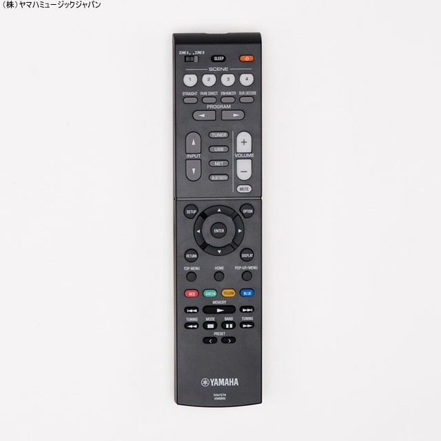 楽天市場】リモコン RAV574 VDM86900 : ヤマハ楽器音響アクセサリパーツ店