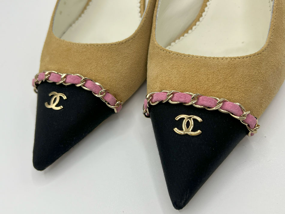 楽天市場】CHANEL シャネル レディース パンプス 靴 slingbacks