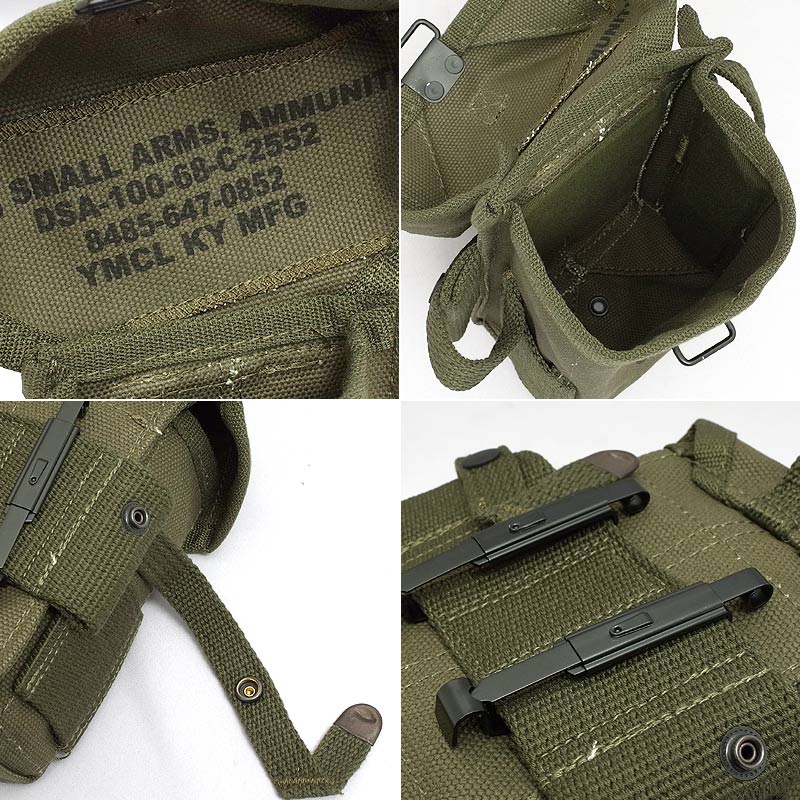 楽天市場】米軍タイプ M-56 スモールアームズ アンモポーチ M BP142
