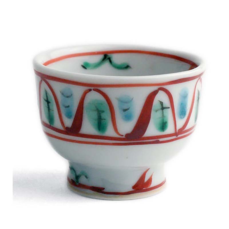 楽天市場】九谷焼：色絵風物文酒盃・須田菁華《ぐい呑》 : 和食器の