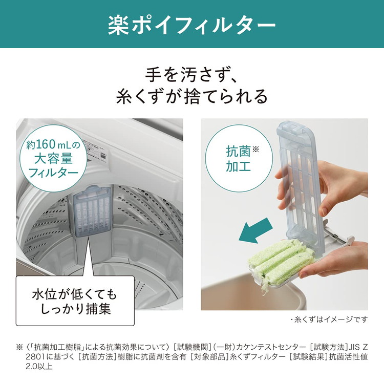 楽天市場】【配送設置無料】Panasonic パナソニック 全自動洗濯機 6.0