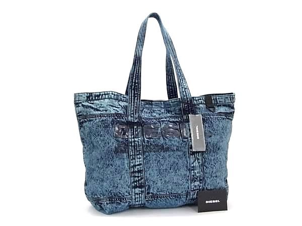 ディーゼル デニムトートバッグ DIESEL デニム生地 トートバッグ
