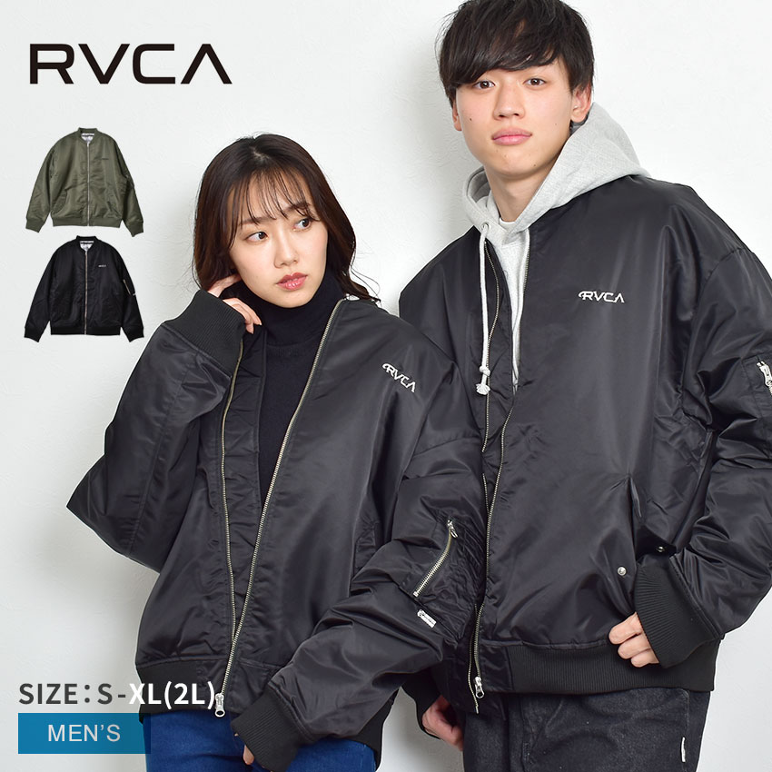 楽天市場】ルーカ MA-1 ジャケット メンズ RVCA ミスターカートゥーン