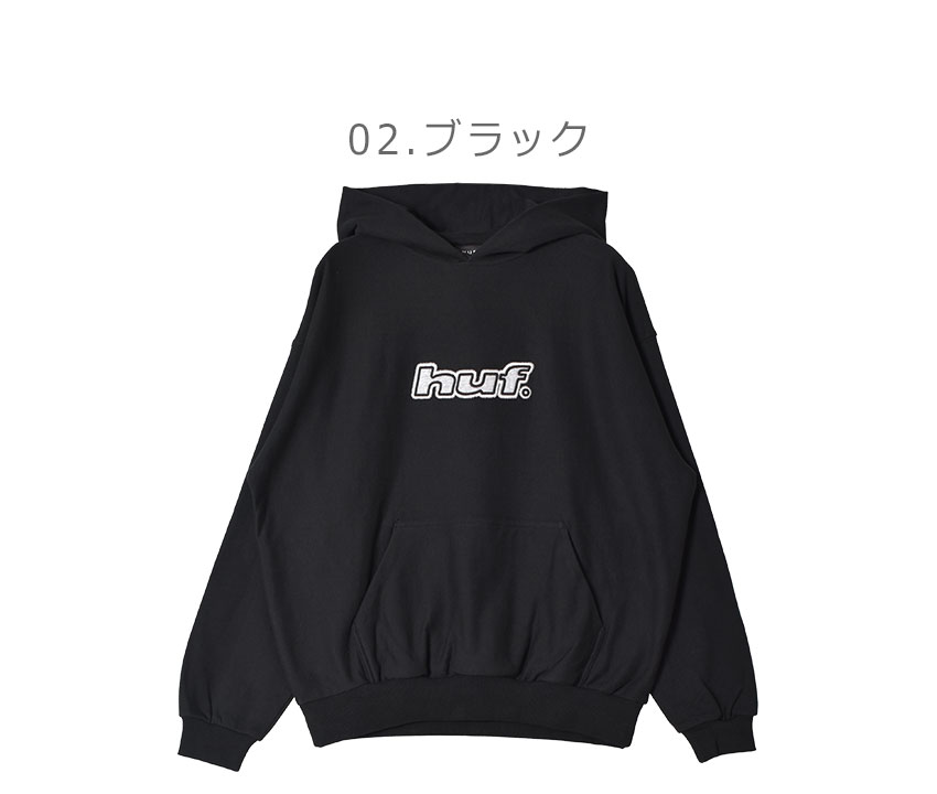 楽天市場】ハフ パーカー メンズ LOGO APPLIQUE HOODED FLEECE HUF