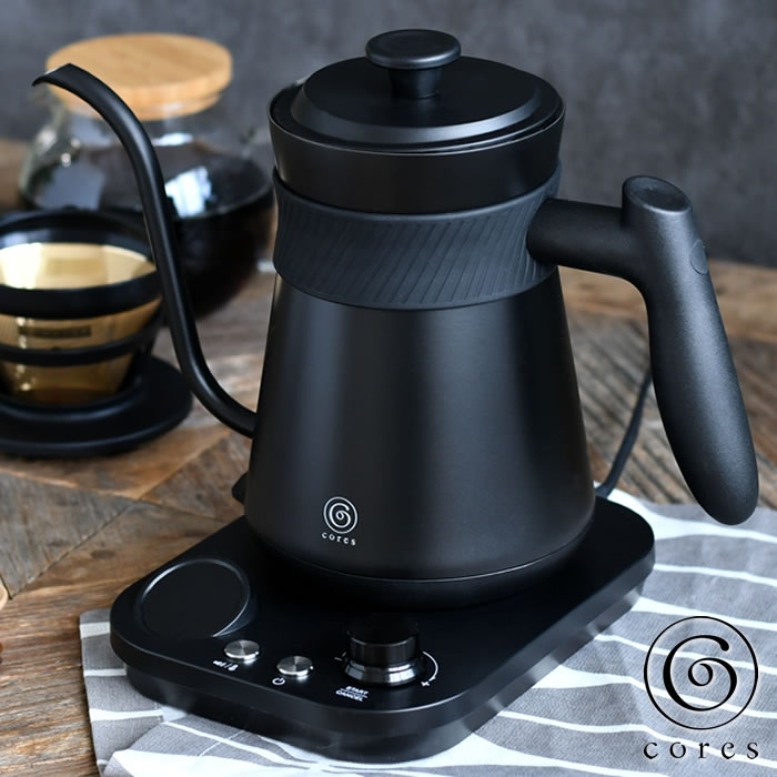 楽天市場】【レビュー特典付】cores コレス フリータイムケトル 電気