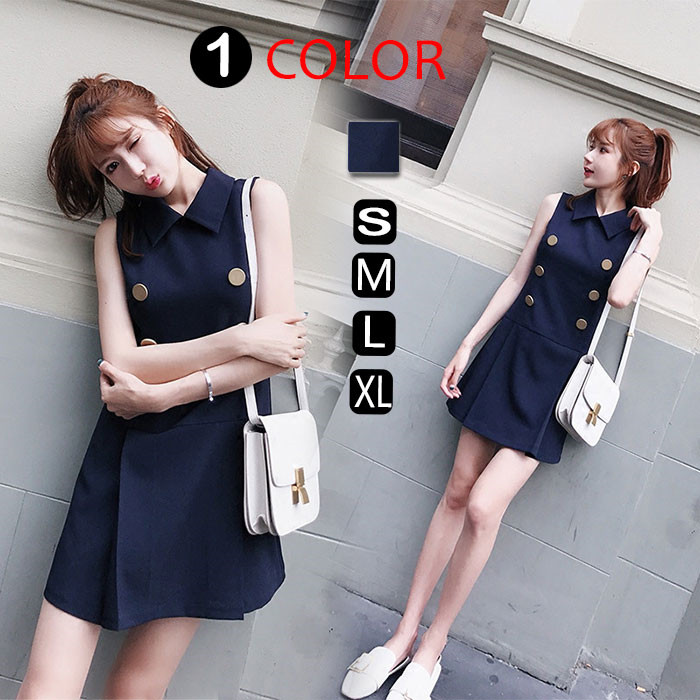 楽天市場】ワンピース ワンピ ノースリーブワンピース ノースリーブド