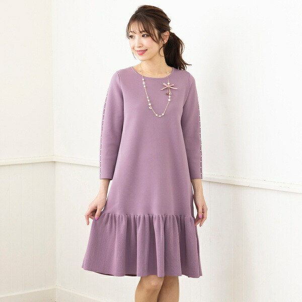 楽天市場】フレアニットワンピース／ローズティアラ（Rose Tiara