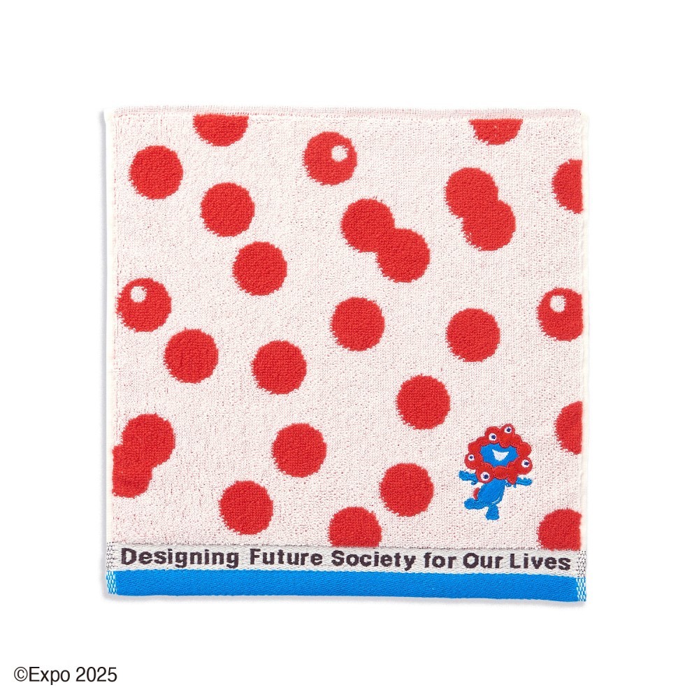 楽天市場】ミャクミャク ミャクミャクドット タオルハンカチ／2025大阪